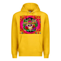 Lemon mexican skull Premium Hoodie - Zillion Design Studio