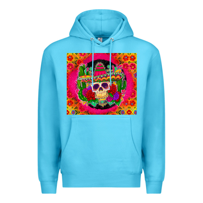 Mexican Skull Premium Hoodie by Zillion Design Studio | Teevron
