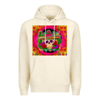 Sandshell mexican skull Premium Hoodie - Zillion Design Studio