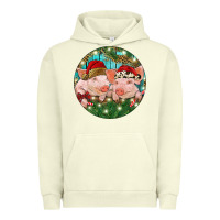 Christmas Pigs Urban Hoodie | Teevron