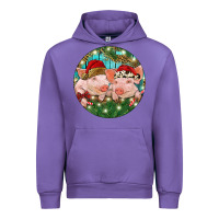 Tulip Christmas Pigs Urban Hoodie - RanaPortraitStore