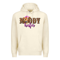 Sandshell moody heifer with leopard tbw Premium Hoodie - texasbilliewilder