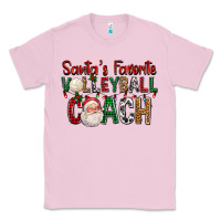 Santa's Favorite Volleyball Coach For Christmas Classic Tee | Teevron