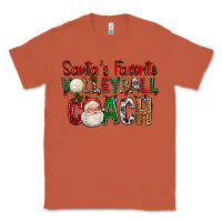 Copper Santa's Favorite Volleyball Coach For Christmas Classic Tee - FaDigitalArtStudio