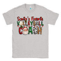 Moon Dust Santa's Favorite Volleyball Coach For Christmas Classic Tee - FaDigitalArtStudio