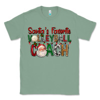 Sage Santa's Favorite Volleyball Coach For Christmas Classic Tee - FaDigitalArtStudio