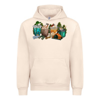 Sandshell camping coffee cups Urban Hoodie - texasbilliewilder