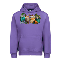 Tulip camping coffee cups Urban Hoodie - texasbilliewilder