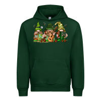 Forest Green camping gnomies Urban Hoodie - texasbilliewilder