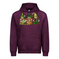 Mauve Wine camping gnomies Urban Hoodie - texasbilliewilder