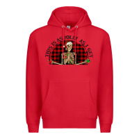 Red this is as jolly  as i get Premium Hoodie - RanaPortraitStore