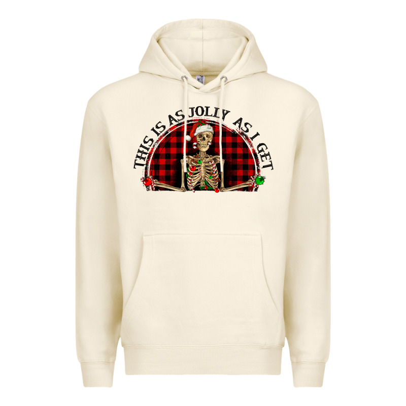 This Is As Jolly  As I Get Premium Hoodie by RanaPortraitStore | Teevron