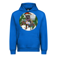 Cobalt Pitbull And Farm Urban Hoodie - RanaPortraitStore