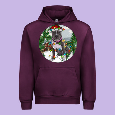 Urban Hoodie Pitbull And Farm