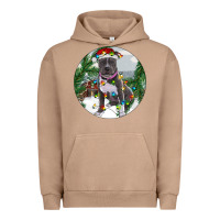Pigment Burro Pitbull And Farm Urban Hoodie - RanaPortraitStore