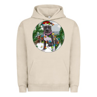 Pigment French Oak Pitbull And Farm Urban Hoodie - RanaPortraitStore