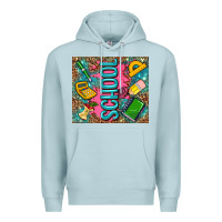 Blue Mist teacher  School Premium Hoodie - AdoDesignShop