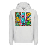 Dove Grey teacher  School Premium Hoodie - AdoDesignShop