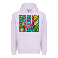 Lilac teacher  School Premium Hoodie - AdoDesignShop