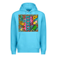 Ocean Blue teacher  School Premium Hoodie - AdoDesignShop