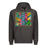 Smoke teacher  School Premium Hoodie - AdoDesignShop