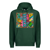 Sports Green teacher  School Premium Hoodie - AdoDesignShop