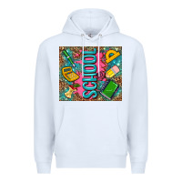 White teacher  School Premium Hoodie - AdoDesignShop