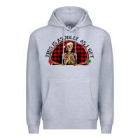 Heather Grey this is as jolly  as i get Premium Hoodie - RanaPortraitStore