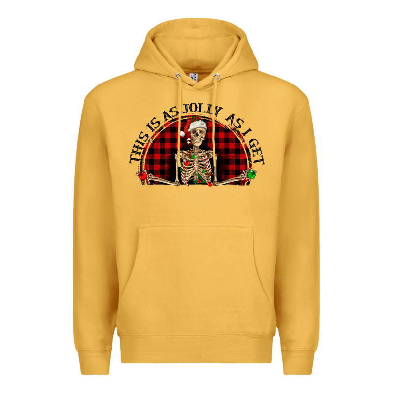 This Is As Jolly  As I Get Premium Hoodie by RanaPortraitStore | Teevron