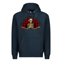 Navy this is as jolly  as i get Premium Hoodie - RanaPortraitStore