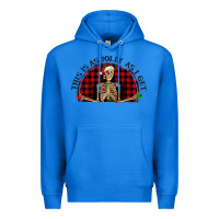True Royal this is as jolly  as i get Premium Hoodie - RanaPortraitStore