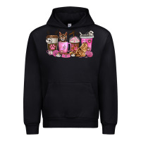 Black cat coffee cups Urban Hoodie - texasbilliewilder