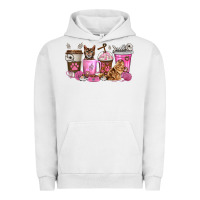 Pigment Lunar Rock cat coffee cups Urban Hoodie - texasbilliewilder