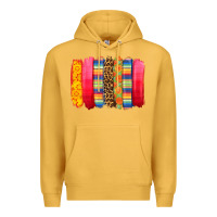 Mustard mexican leopard brushstroke Premium Hoodie - Zillion Design Studio