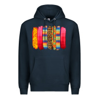 Navy mexican leopard brushstroke Premium Hoodie - Zillion Design Studio