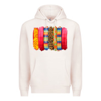 Pale Pink mexican leopard brushstroke Premium Hoodie - Zillion Design Studio