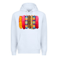 White mexican leopard brushstroke Premium Hoodie - Zillion Design Studio