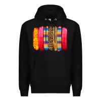 Black mexican leopard brushstroke Premium Hoodie - Zillion Design Studio