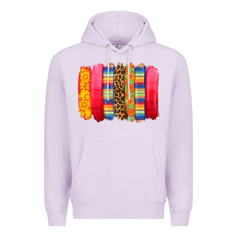 Mexican Leopard Brushstroke Premium Hoodie by Zillion Design Studio | Teevron