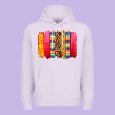 Premium Hoodie mexican leopard brushstroke
