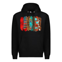 Black mexican brushstroke Premium Hoodie - Zillion Design Studio