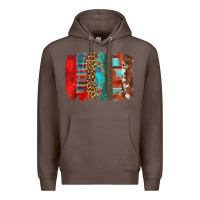 Coffee mexican brushstroke Premium Hoodie - Zillion Design Studio