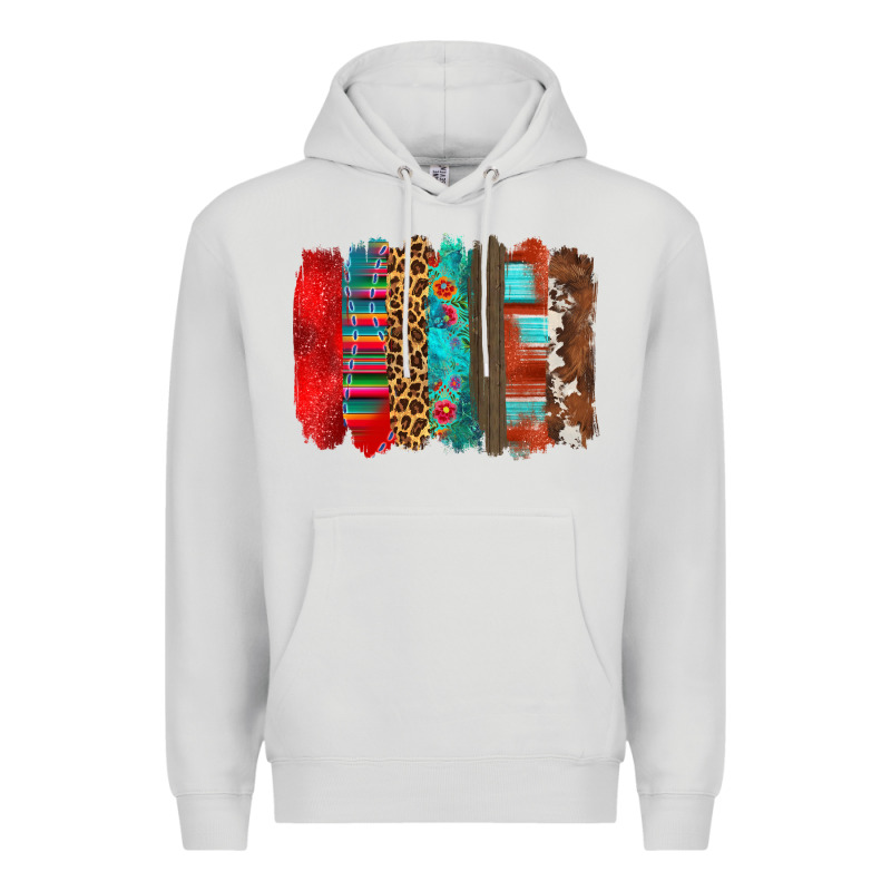 Mexican Brushstroke Premium Hoodie by Zillion Design Studio | Teevron