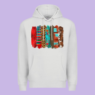 Premium Hoodie mexican brushstroke