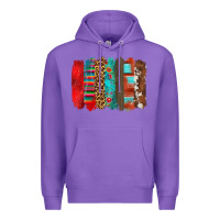 Purple mexican brushstroke Premium Hoodie - Zillion Design Studio