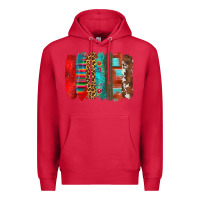 Cardinal mexican brushstroke Premium Hoodie - Zillion Design Studio