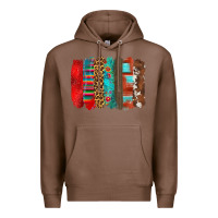 Chestnut mexican brushstroke Premium Hoodie - Zillion Design Studio