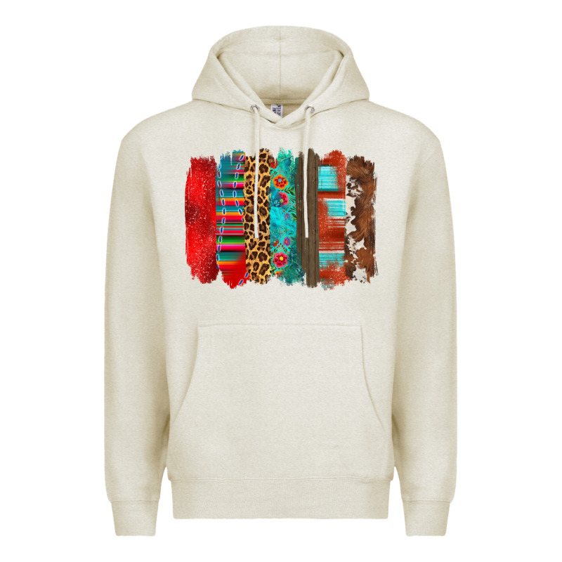 Mexican Brushstroke Premium Hoodie by Zillion Design Studio | Teevron