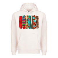 Pale Pink mexican brushstroke Premium Hoodie - Zillion Design Studio