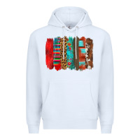 White mexican brushstroke Premium Hoodie - Zillion Design Studio